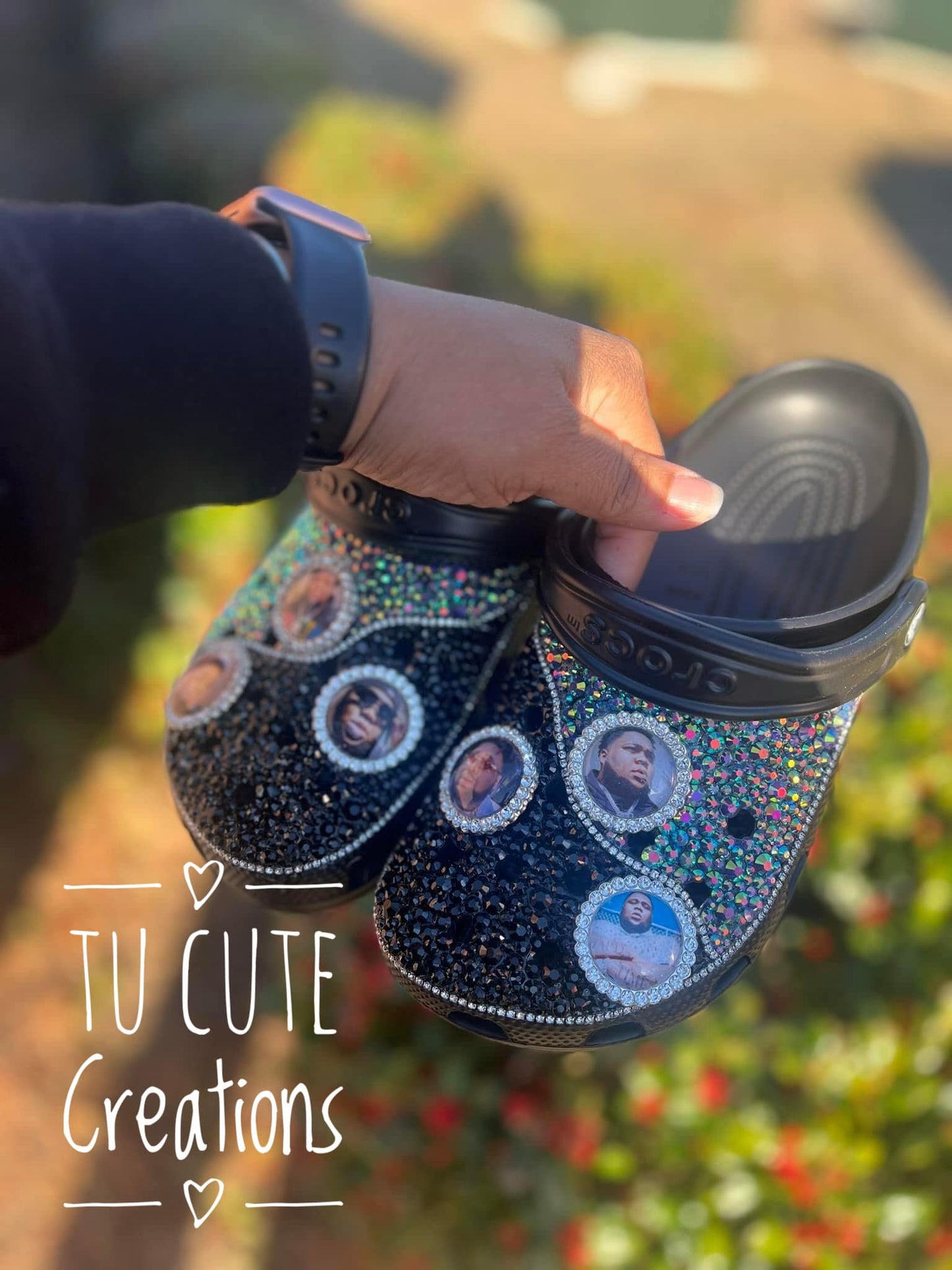 Rod Wave Custom Bling Crocs
