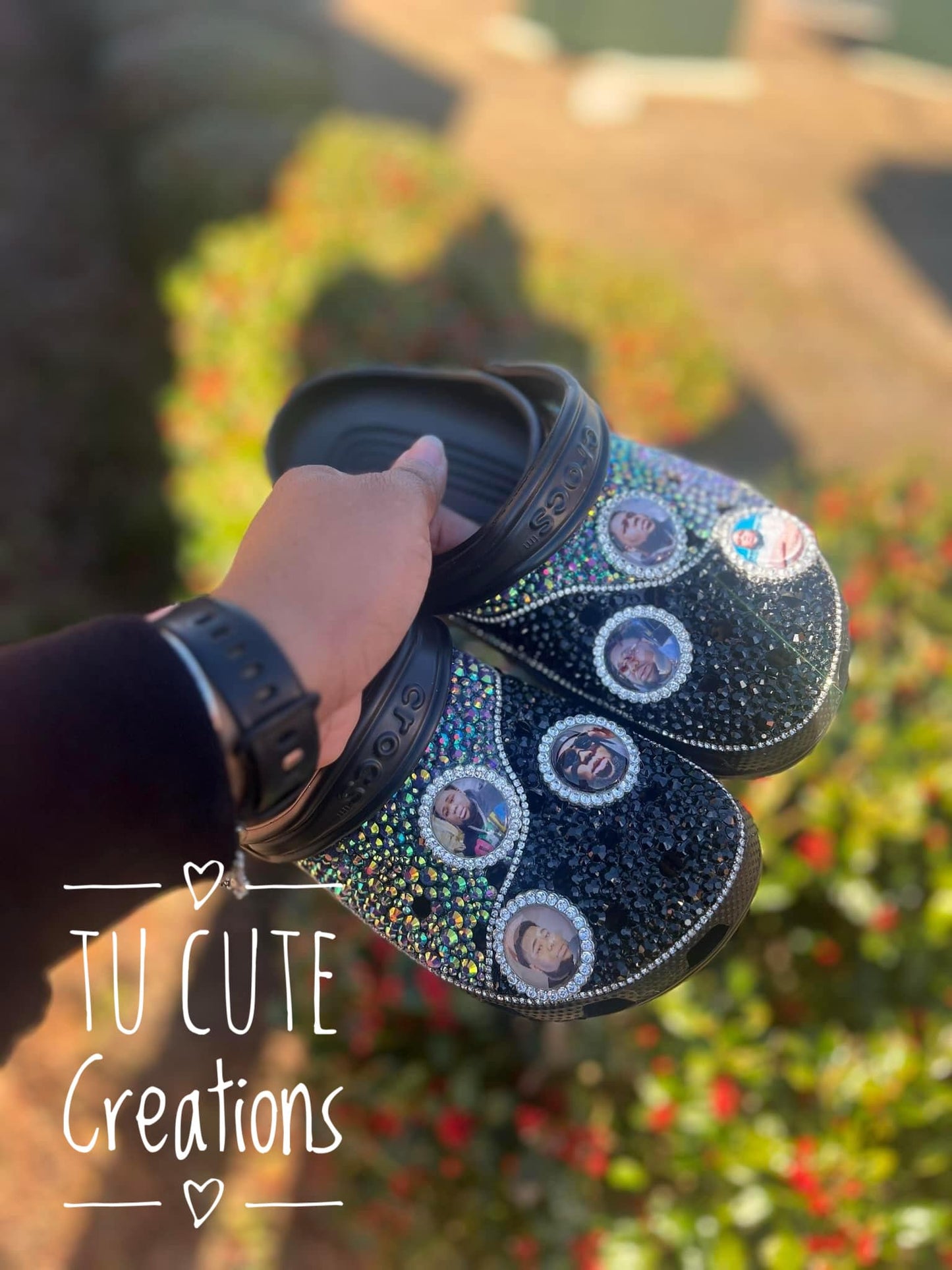 Rod Wave Custom Bling Crocs