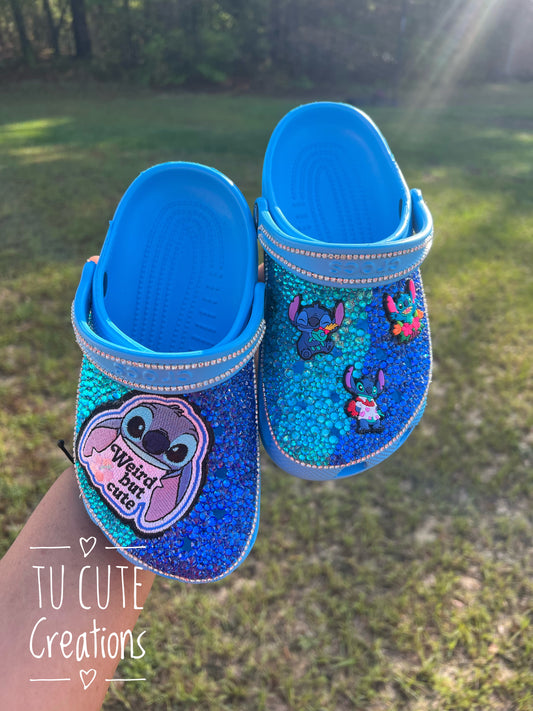 Stitch Custom Bling Crocs